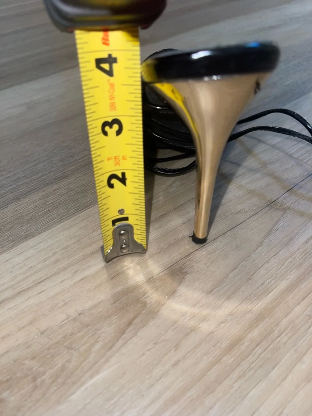 So Me Black Pointed Toe Jeweled Lace-Up Sandals - Picture 5 of 5